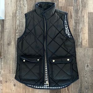 J CREW black vest